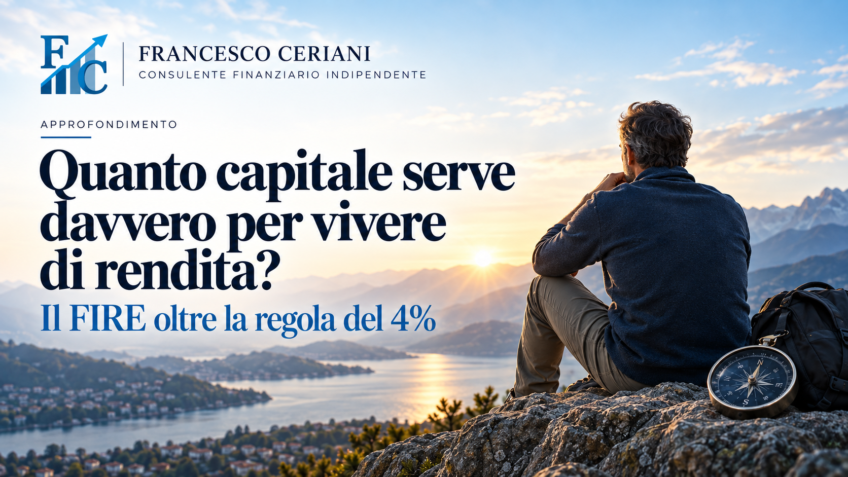 Quanto capitale serve davvero per vivere di rendita? Il FIRE oltre la regola del 4%